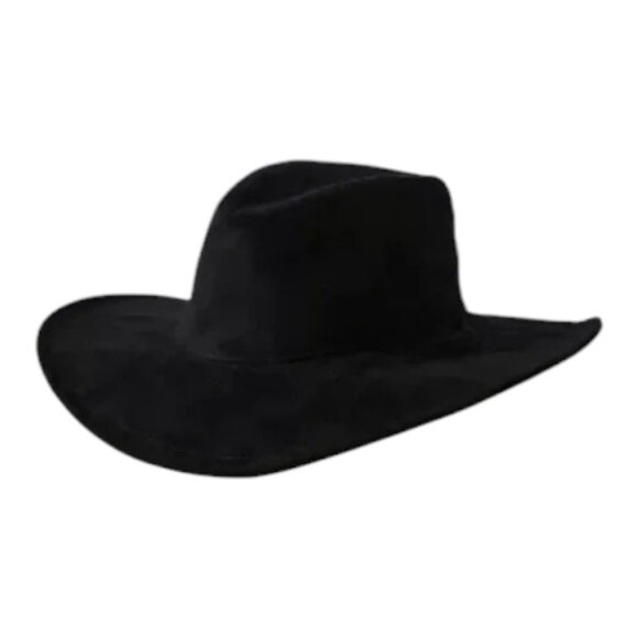 San Diego Hat Company Accessories - Black Western Panama Aussie San Diego Hat Co NWT ❤ RET $95-